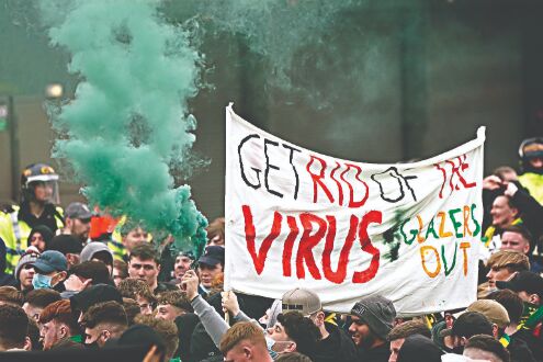 Protests outside, struggles inside: Man U lose to Liverpool