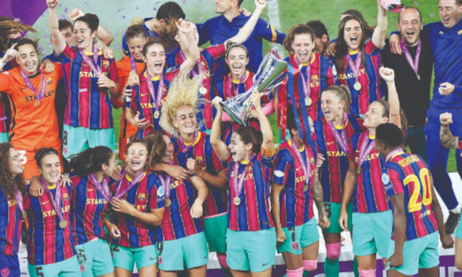 Barcelona rout Chelsea 4-0 to win WCL final for 1st time