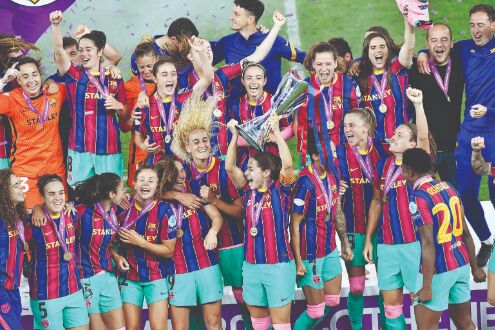 Barcelona rout Chelsea 4-0 to win WCL final for 1st time