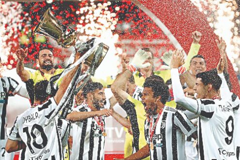 Juventus beat Atalanta 2-1 to win Italian Cup final Juventus beat Atalanta 2-1 to win Italian Cup final