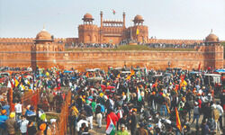 Deep Sidhu, 15 others charged for R-Day violence at Red Fort Deep Sidhu, 15 others charged for R-Day violence at Red Fort