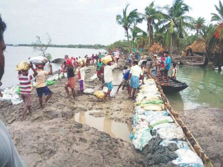 State completes rebuilding Amphan-hit embankments State completes rebuilding Amphan-hit embankments