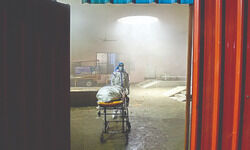 Frontline workers at courts hit hard by 2nd wave Frontline workers at courts hit hard by 2nd wave