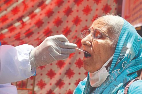 India reports 2,11,298 Covid cases; 3,847 deaths India reports 2,11,298 Covid cases; 3,847 deaths