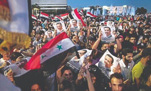 Syrias Assad wins a fourth term in a predictable landslide