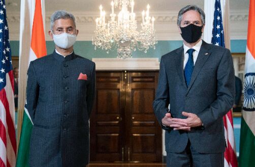 Blinken says he held productive meeting with Jaishankar; discussed COVID-19 Blinken says he held productive meeting with Jaishankar; discussed COVID-19