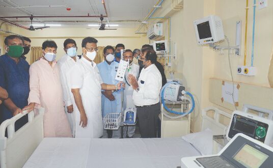 Hakim opens 110-bed Covid care unit at Islamia Hosp Hakim opens 110-bed Covid care unit at Islamia Hosp