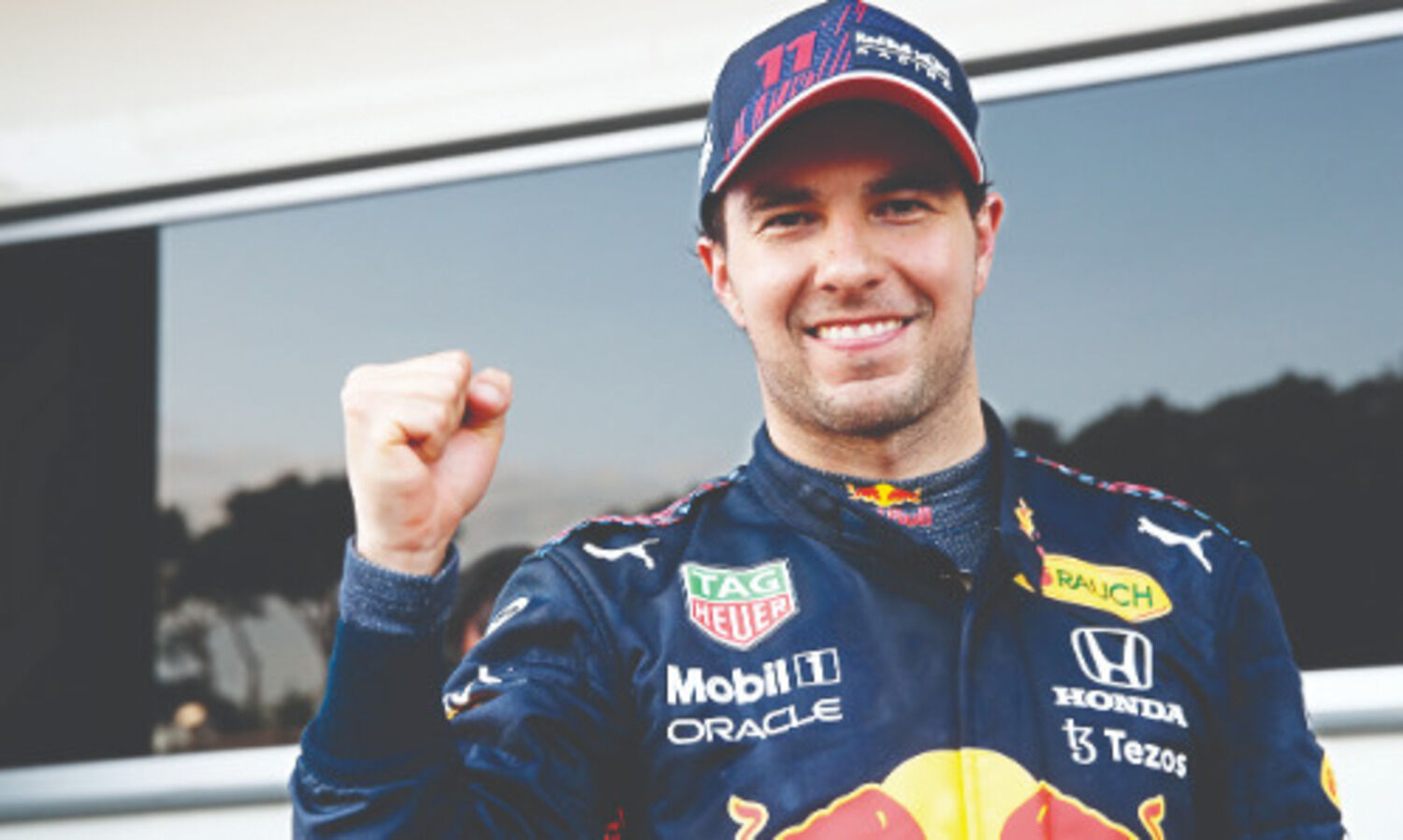 Perez wins Azerbaijan GP after Verstappen crashes from lead