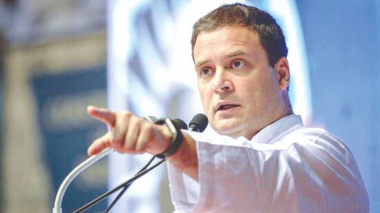 Govt fighting for blue tick, be self-reliant for vaccine: Rahul Govt fighting for blue tick, be self-reliant for vaccine: Rahul