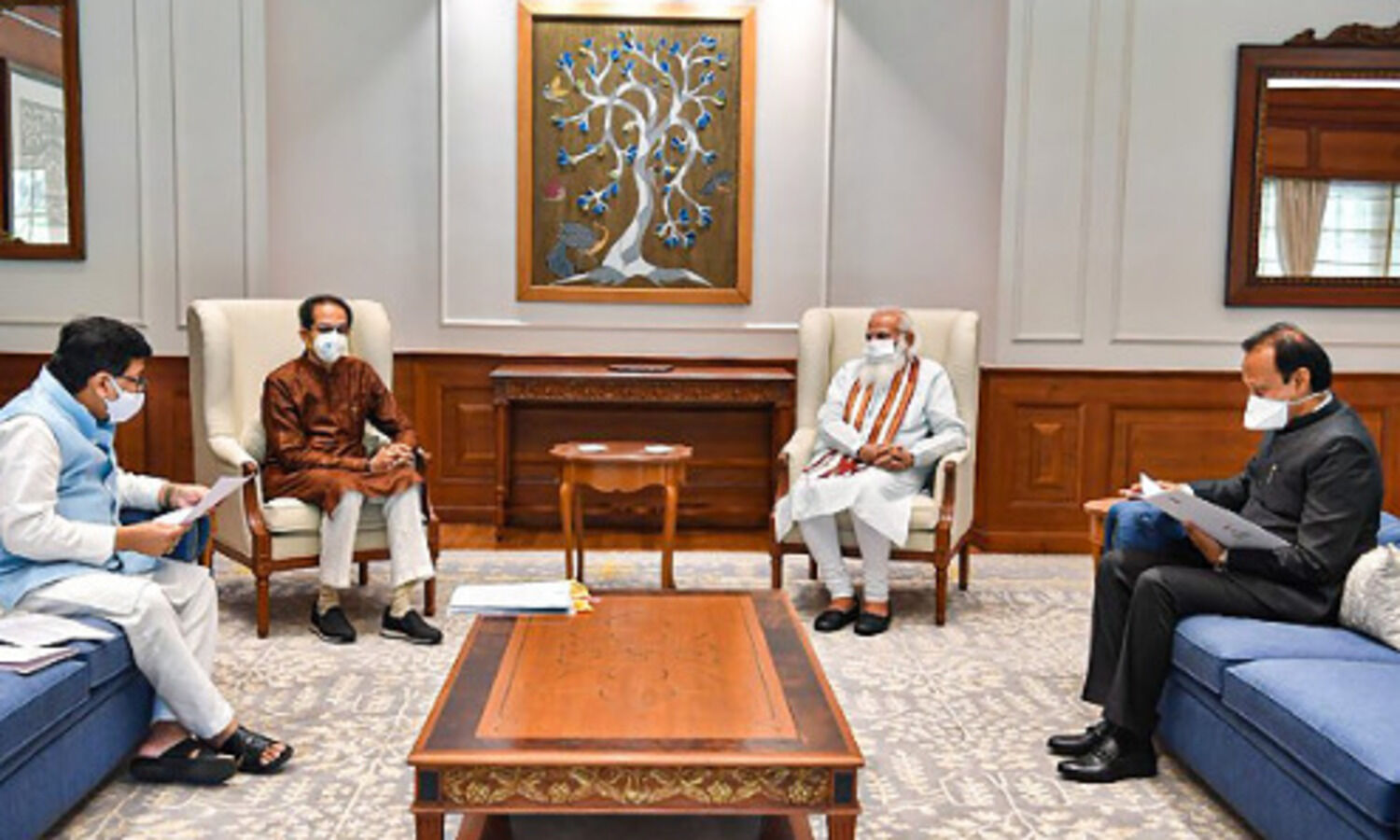 Maharashtra CM meets PM Modi, discusses Maratha quota issue, GST compensation