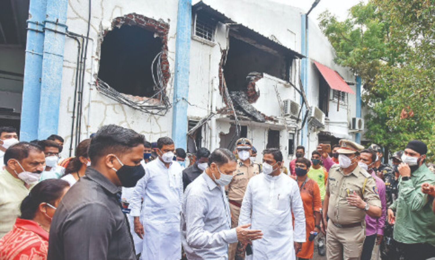 Search operations resume; firm owner summoned