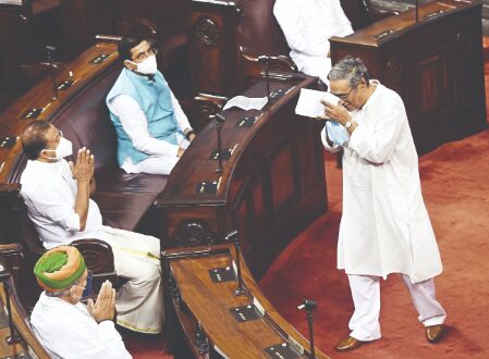 Dasgupta, Jethmalani among 4 new RS members take oath