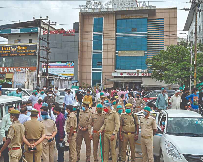 Agra pvt hosp conducts mock drill by cutting off O2 supply, probe ordered Agra pvt hosp conducts mock drill by cutting off O2 supply, probe ordered