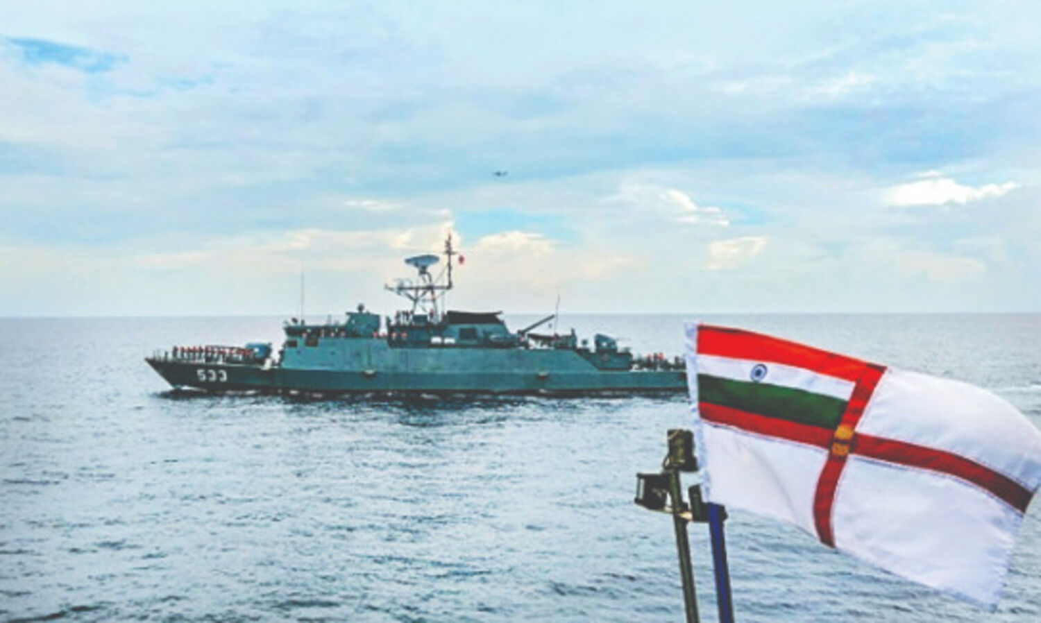 Navies of India, Thailand begin 3-day patrol in Andaman Sea