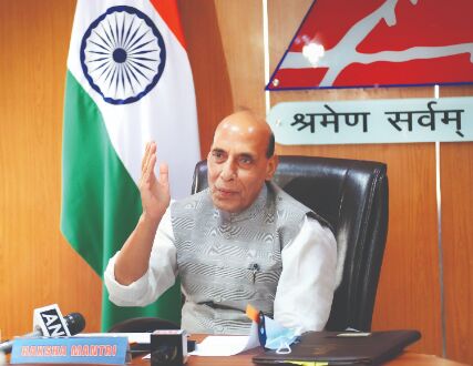Rajnath inaugurates BROs two centres of excellence Rajnath inaugurates BROs two centres of excellence