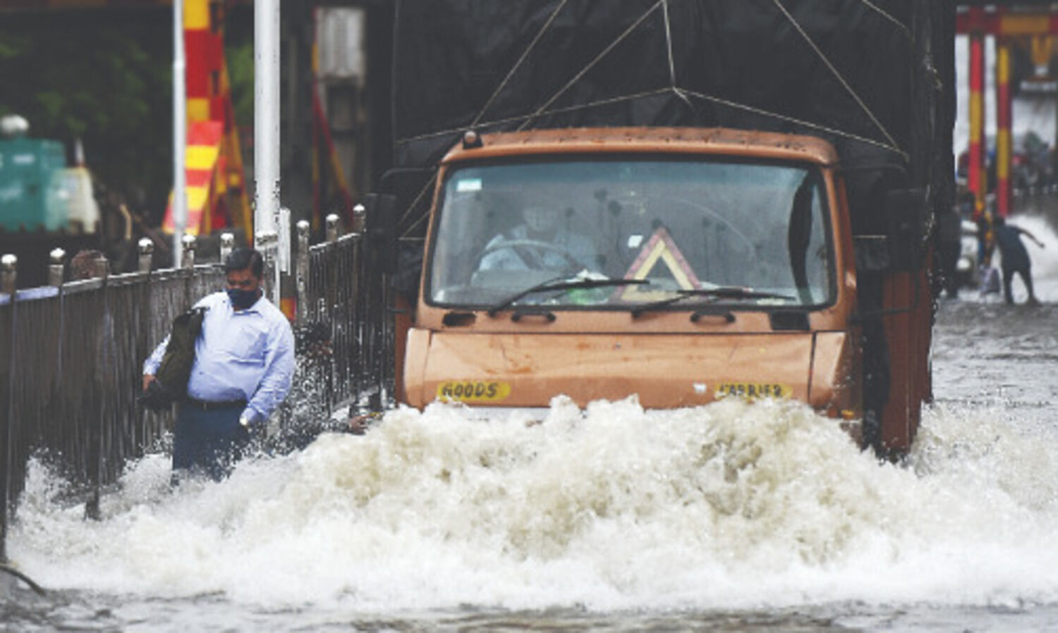 Train and bus services hit as heavy rains lash Mumbai