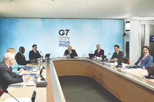 G-7 leaders agree on vaccines, China and taxing corporations G-7 leaders agree on vaccines, China and taxing corporations