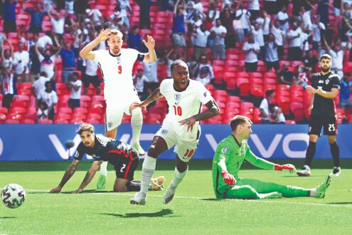 Sterling gives England 1-0 win over Croatia at Euro 2020 Sterling gives England 1-0 win over Croatia at Euro 2020