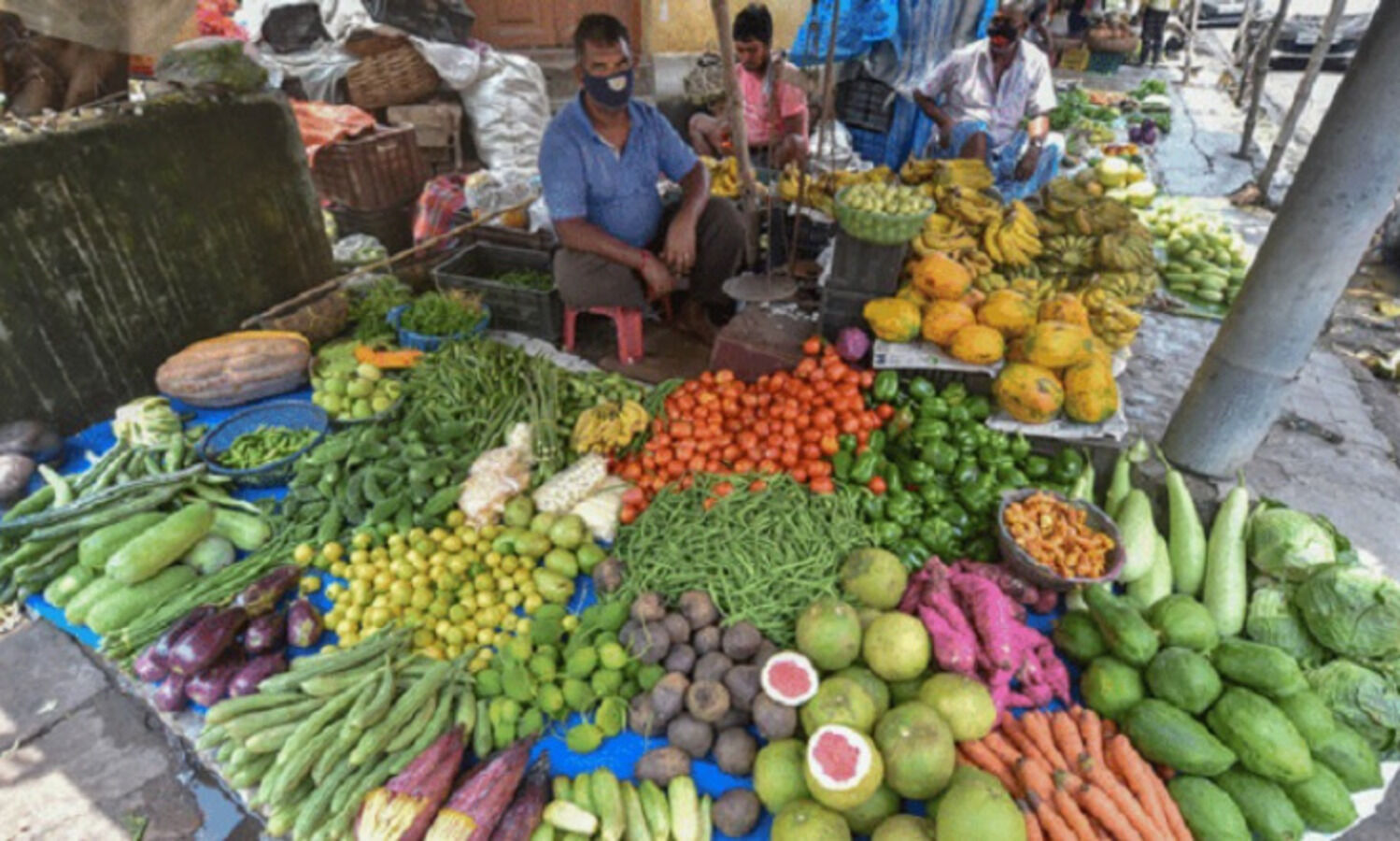 Retail inflation   hits six-month high of 6.3% in May