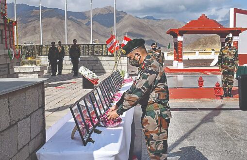 Valour of Galwan bravehearts will be eternally etched in memory of nation