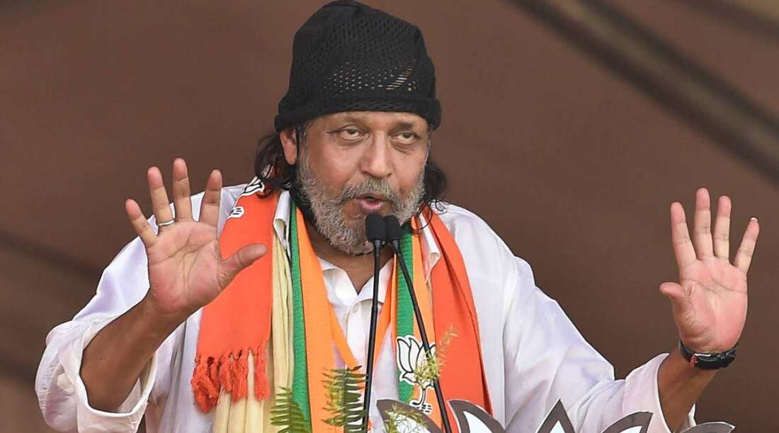 Cops question Mithun over provocative election speech Cops question Mithun over provocative election speech