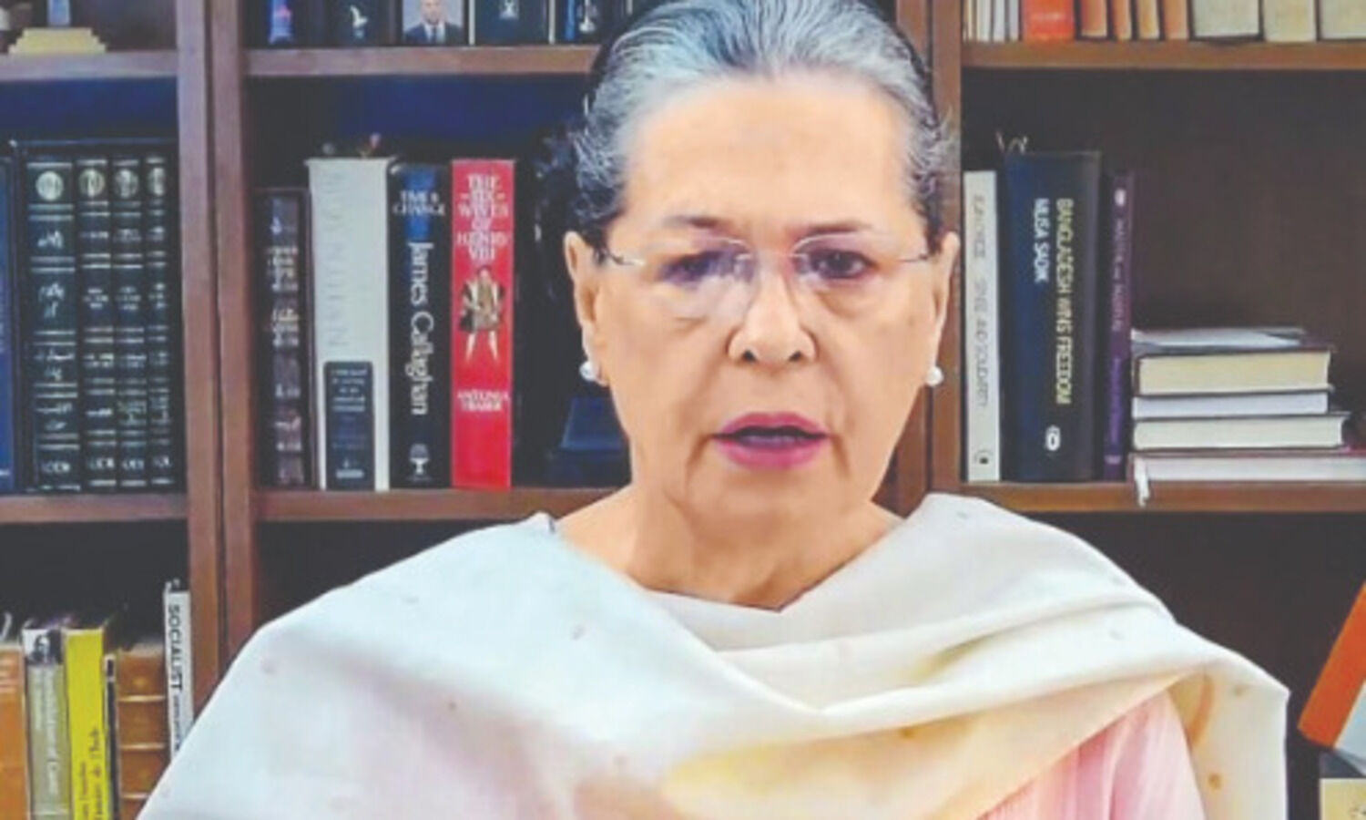 Sonia Gandhi taken both doses of vaccine: Cong