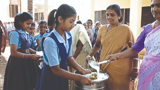 No GST on food supply   to schools, anganwadis