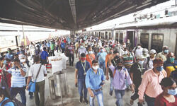 Rlys ferry over 32L passengers in last 7 days