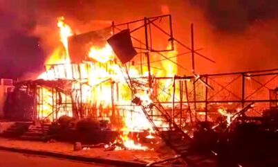 Major fire breaks out at shoe factory in Delhi; five-six people feared trapped