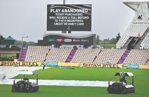 WTC final turning out to be damp squib as day four washed out