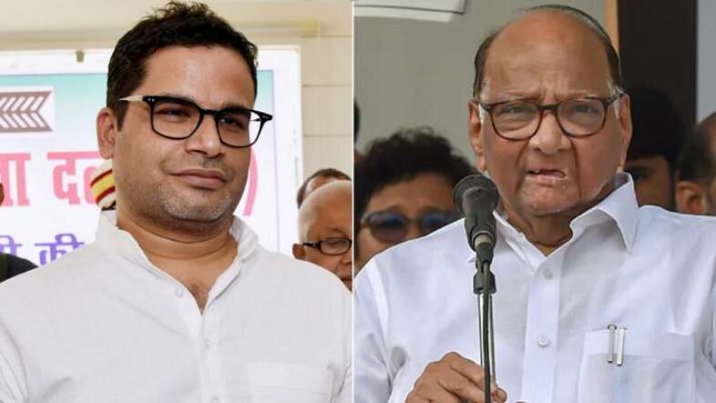 Prashant Kishor meets Sharad Pawar, 3rd time in a fortnight Prashant Kishor meets Sharad Pawar, 3rd time in a fortnight