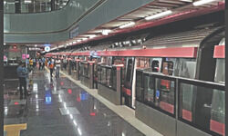 Gap bridged, unbroken Pink Line to be up and running by July-end Gap bridged, unbroken Pink Line to be up and running by July-end