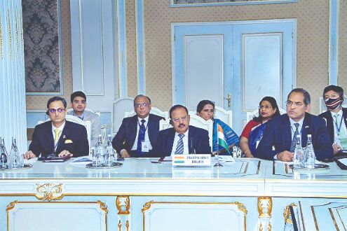 Doval pitches for action plan by SCO against Pak-based LeT, JeM Doval pitches for action plan by SCO against Pak-based LeT, JeM