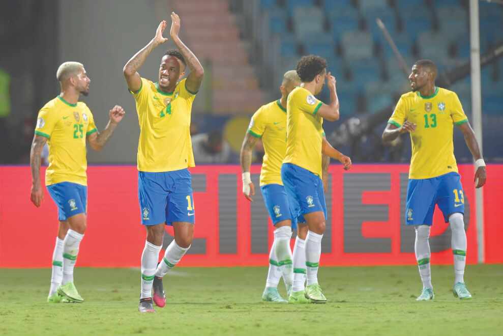 Ecuador hold Brazil to 1-1 draw, advance at Copa America Ecuador hold Brazil to 1-1 draw, advance at Copa America