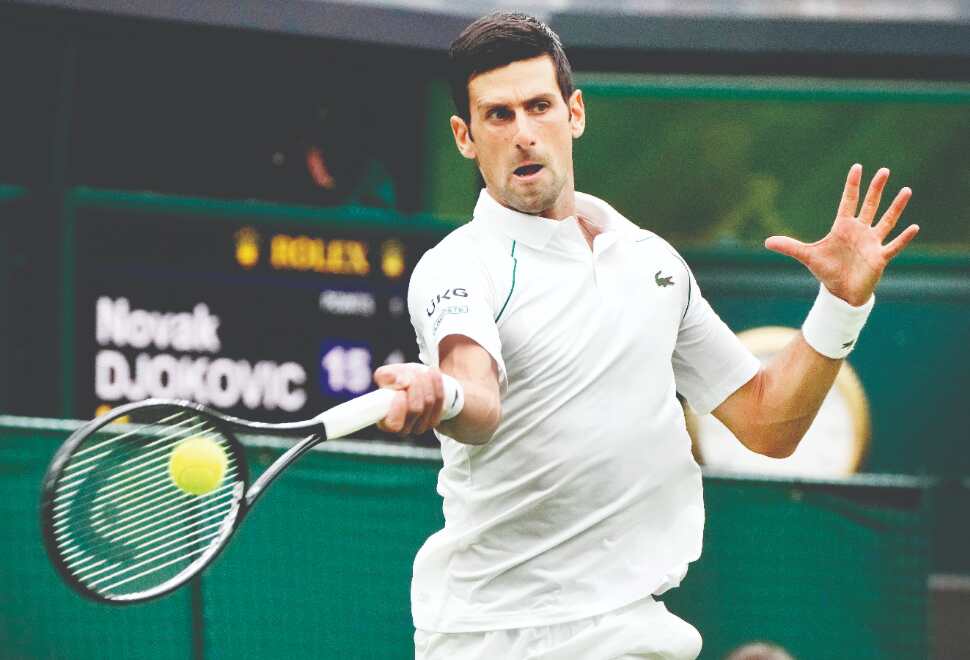 Wimbledon: Slam returns to rain; Djokovic wins Wimbledon: Slam returns to rain; Djokovic wins