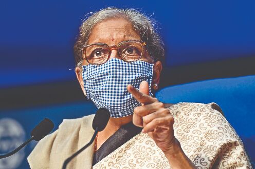 Finance Minister asks ministries   to surpass capex target set for FY22