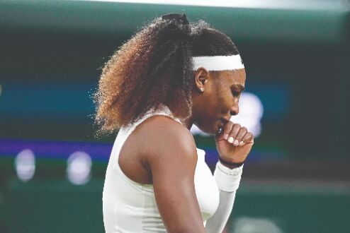 Sad story: An injured Serena Williams is out of Wimbledon Sad story: An injured Serena Williams is out of Wimbledon