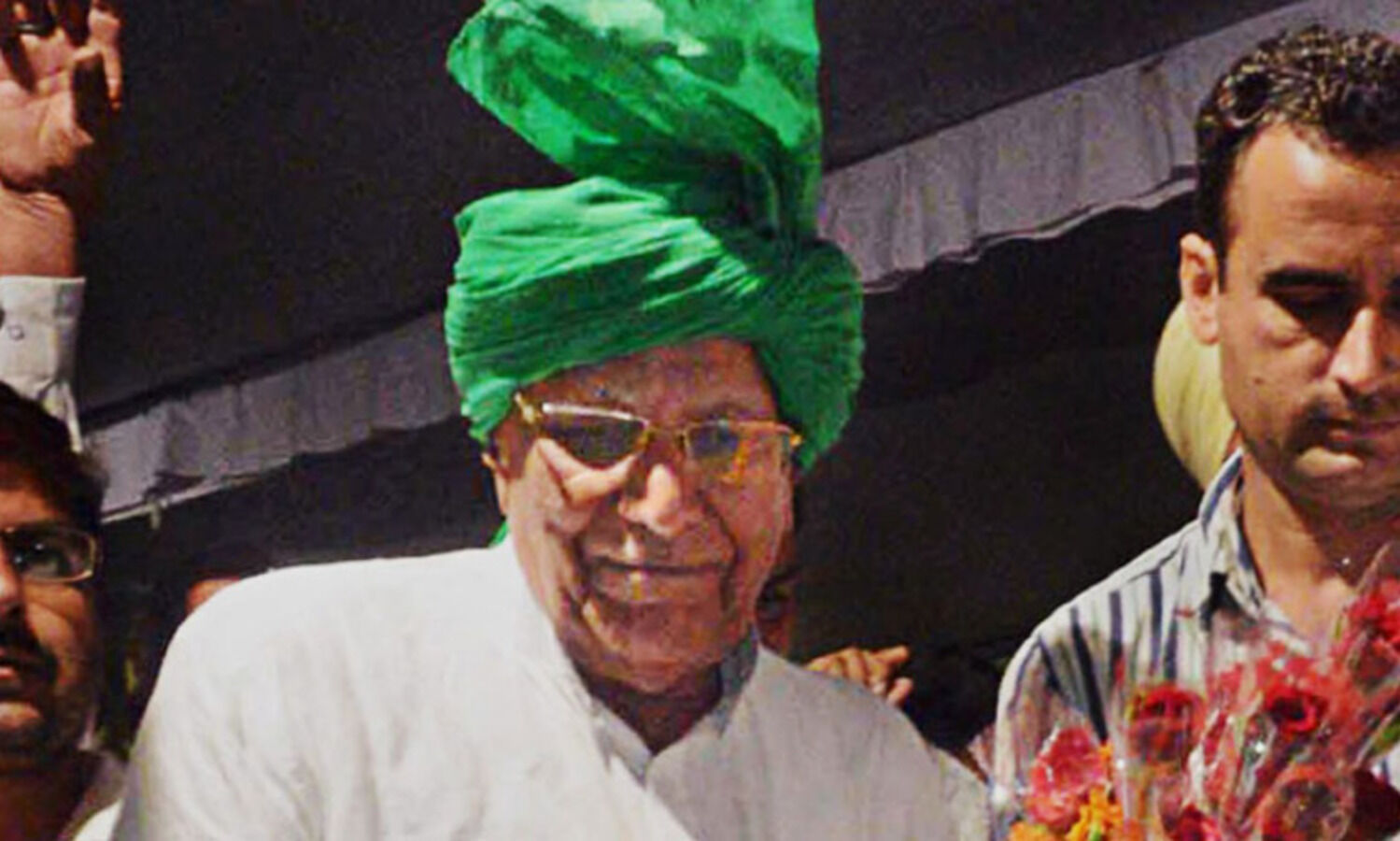 O P Chautala released from Tihar Jail