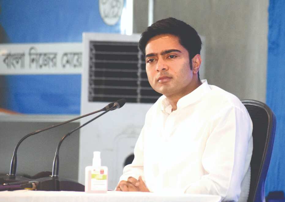 Reports say BJP MLA stayed at Tushar Mehtas house for 30 minutes: Abhishek Reports say BJP MLA stayed at Tushar Mehtas house for 30 minutes: Abhishek