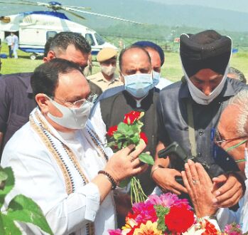 Nadda in HP, to visit Rohtang Tunnel today Nadda in HP, to visit Rohtang Tunnel today