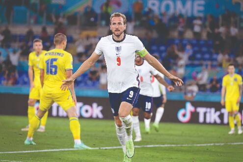 Harry Kane carries England past Ukraine 4-0, into Euro 2020 semi-finals