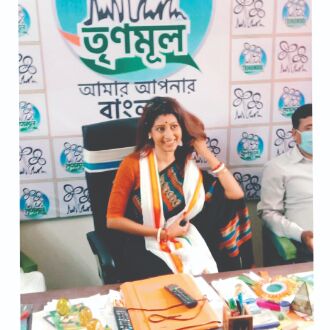 Dais of TMC MLAs event set on fire Dais of TMC MLAs event set on fire