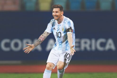 Messi driving Argentina at Copa America Messi driving Argentina at Copa America