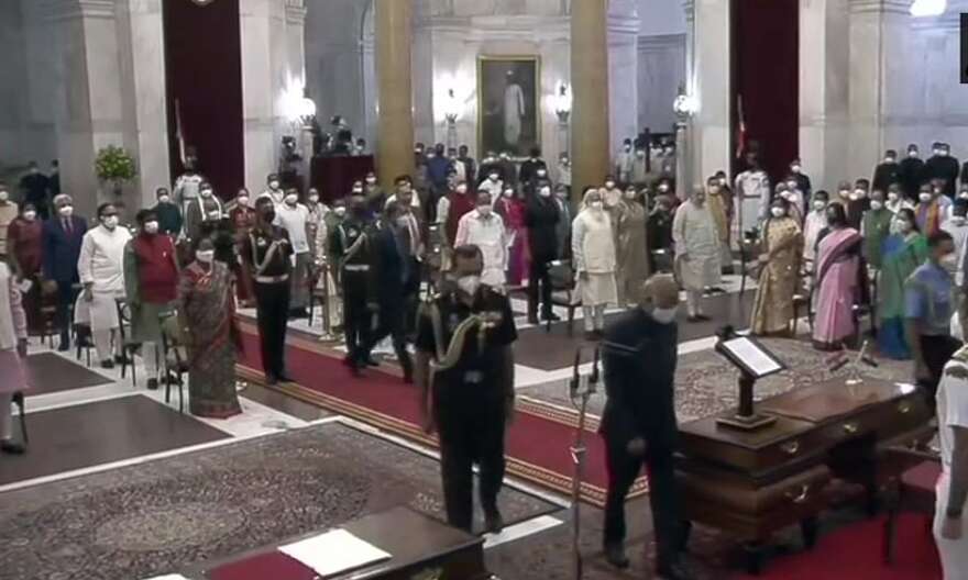 Union Cabinet expansion : 43 ministers take oath ; including 36 new faces Union Cabinet expansion : 43 ministers take oath ; including 36 new faces