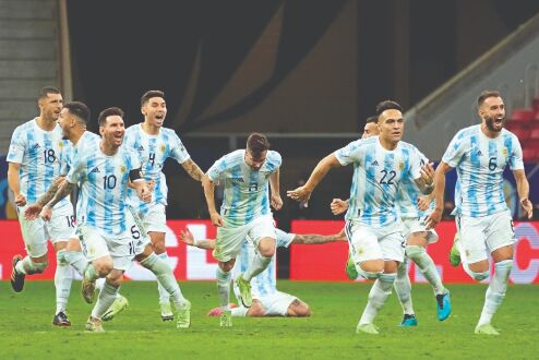 Argentina advance on penalties to Copa America final against Brazil Argentina advance on penalties to Copa America final against Brazil