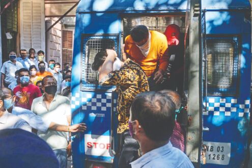 Violating Covid norms: 37 held, 7 sent to police custody for partying at top city hotel Violating Covid norms: 37 held, 7 sent to police custody for partying at top city hotel