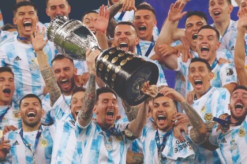 Argentina beat Brazil 1-0 to win Copa America title Argentina beat Brazil 1-0 to win Copa America title