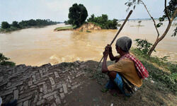 In a state of misery