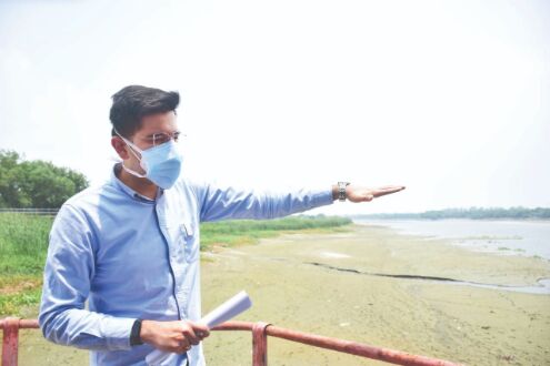 Water levels in Yamuna at 56-year low, says Chadha