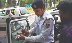 Focus on traffic during peak hours, not challans Focus on traffic during peak hours, not challans